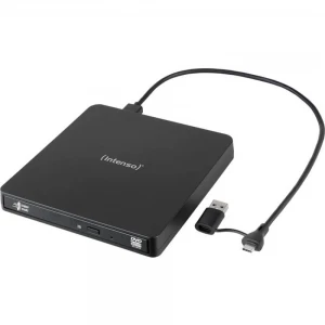 Intenso 5401400 Harici CD-DVD Yazıcı USB 3.2 Gen 1x1 Sata Arabirimli Yüksek Performanslı Cihaz