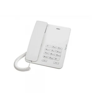 Karel Tm140 Beyaz Analog Masa Üstü Kablolu Telefon