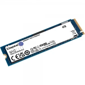 Kingston 4TB Nv2 M.2 2280 Nvme SSD (3500-2800MB-S) SNV2S-4000G Ssd Disk