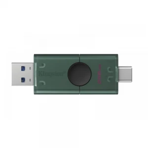 Kingston DTDEG2-256GB 256GB USB-A + USB-C 3.2 Gen 1 DataTraveler DuoG2 Flash Bellek