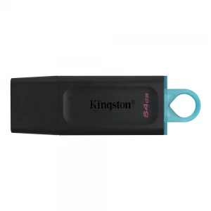 Kingston DTX-64GB 64GB USB3.2 Gen 1 DataTraveler Exodia (Black + Teal) Flash Bellek