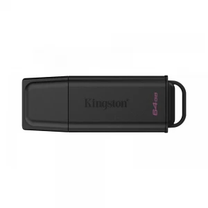 Kingston DTXG2-64GB 64GB Portable USB 3.2 Gen 1 DataTraveler Exodia Black Flash Bellek