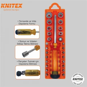 Knitex Ktx-034 28 Parça Tornavida Ve Lokma Seti 