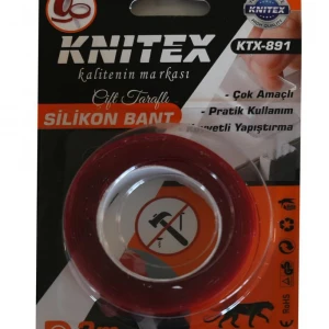 Knitex KTX-891 Çift Taraflı Akrilik Silikonize Bant 