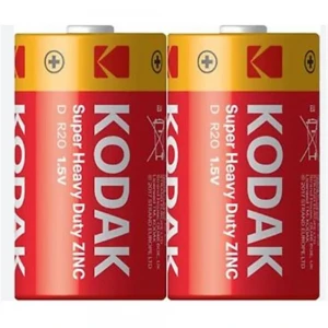 Kodak R20 Kalın D Boy Çinko Pil 2li Paket