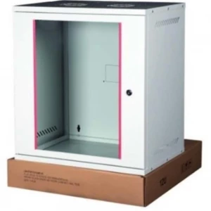 Lande LN-STB12U5440LG 12U 540x400 Ön Tek Cam Kapak Duvar Tip Boş Demonte Kabinet