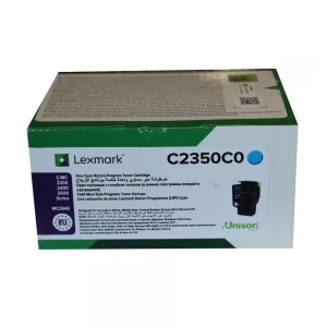 Lexmark C2350C0 1.000 Sayfa Cyan Mavi Toner C2325-2425-2535 MC2325-2425-2535-2640