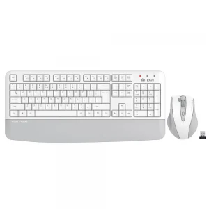 A4 Tech FG2500S Beyaz Plus 2.4GHz FN-MM Türkçe Q 3200DPI Klavye & Mouse Set
