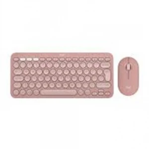 Logitech 920-012247 Pebble 2 Combo Pembe Kablosuz Klavye Mouse Seti