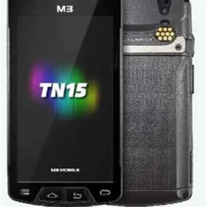 M3 Mobile TN15 GMS 2D Scanner,BT, GPS,NFS(HF) 4 GB 64 GB Android 8.1 El Terminali