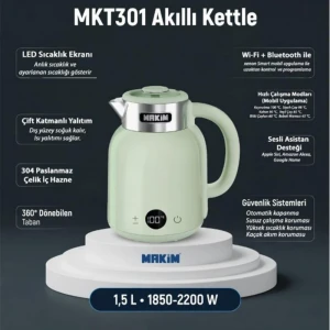 Makim MKT301 AKILLI YEŞİL KETTLE
