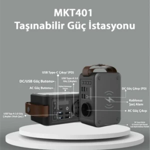 Makim MKT401 TAŞINABİLİR GÜÇ İSTASYONU