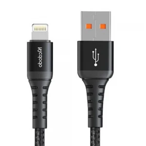 MCDODO CA-2261 USB-A TO Lightning Data-Şarj Kablosu 3A 1m - Siyah