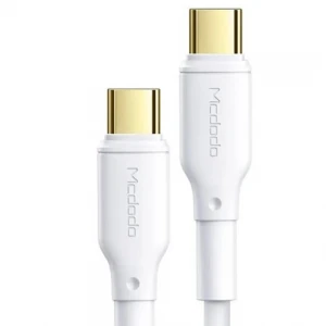 MCDODO CA-8350 100W Type-C to Type-C Süper Hızlı Data-Şarj Kablosu 5A 1.2m-Beyaz