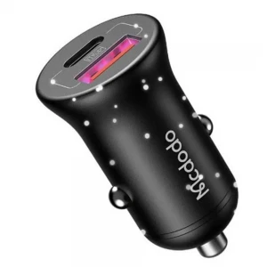 MCDODO CC-2680 45W PD 1xUSB 1xType-C Araç Şarj Cihazı - Siyah
