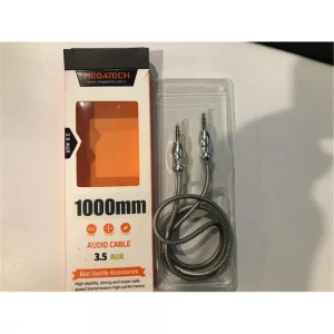 Megatech 1Mt Aux Kablo Çelik (kutulu)
