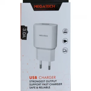 Megatech 3.1A Eco Micro Hızlı Ev Şarj Kablosu