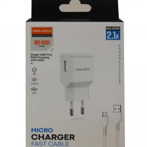 Megatech EN-685 20WATT PD+USB USB TO TYPE-C Kablolu Şarj Cihazı