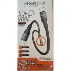 Megatech MT-120T Hasır 120W Type-C To Type-c Data Kablosu