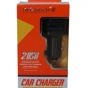 Megatech T-05m24 Siyah 3.1a 2Usb Araç Şarj Cihazı 