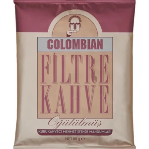 Mehmet Efendi Colombıan Filtre Kahve 80Gr