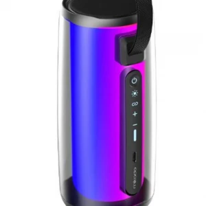 Mikado MD-17BT Capella Siyah 10W 1 RGB Mikrofonlu   Kart-Aux-Usb TWS 1800 mAh Bataryalı Speaker