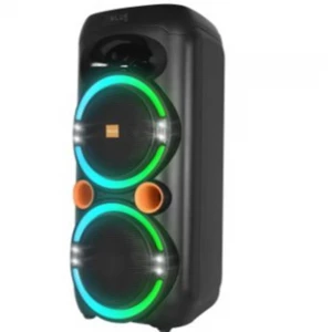 Mikado MD-79KP 30W Işıklı Siyah 1 UHF UV Mikrofonlu USB-BT-TF-TWS-AUX Type-C Şarjlı Hoparlör