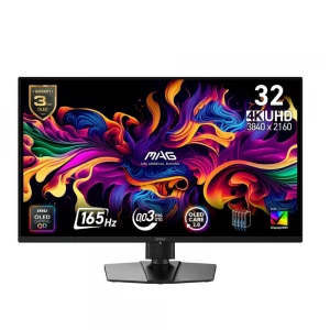 Msi 31.5" 322UP QD-OLED E16 3840x2160 UHD 165Hz 0.03 ms HDMI DP Type-C True Black 400 Gaming Monitör