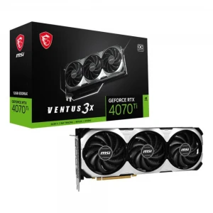 Msı GeForce RTX4070TI Ventus 12GB GDDR6X 192B DX12 PCIE 4.0 X16 (3XDP 1XHDMI) Ekran Kartı