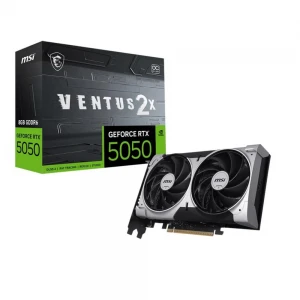 Msı GeForce RTX5050 Ventus 2X OC 8G 8GB GDDR6 128 Bit DLSS 4 Ekran Kartı