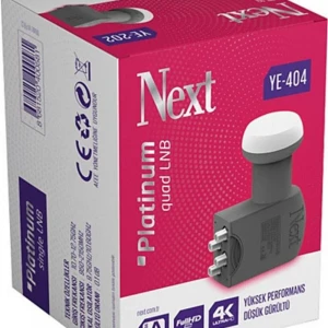 Next YE-404 4K Fuul HD 4lü LNB