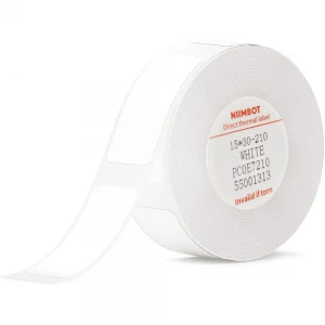 NIIMBOT T15-30-210WHITE Beyaz 15X30MM Termal Etiket