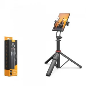 NODAR ND1047 Telefon Tripodu ve Selfie Çubuğu Seti Manyetik Bluetooth Kumandalı 130 cm - Siyah