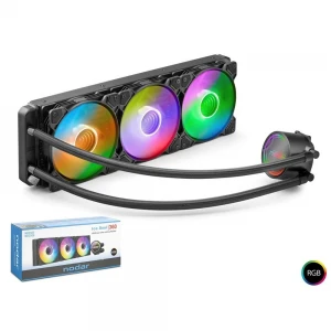 Nodar Nd2505 Sıvı Soğutma Fan 360 Argb 36Cm Siyah