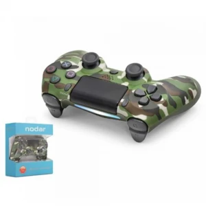 NODAR ND400L PS4 Uyumlu Kablosuz GamePad Oyun Kolu - Yeşil Kamuflaj