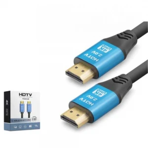 NODAR ND4053 HDMI 2.0 Kablo 4K 60 Hz OD 8.0 mm 10 m Siyah Mavi