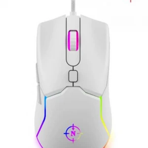 North Air White RGB Kablolu Profesyonel Oyuncu Mouse