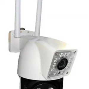 OKam O-Kam 3011 Çift Kameralı Full HD 4 MP Gece Görüşlü IP Wi-Fi PTZ Güvenlik Kamerası