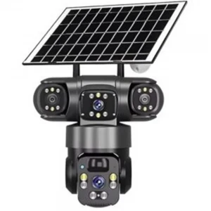 OKam O-Kam 5220 9MP 3 Lens Sirenli Solar Wifi PTZ Kamera