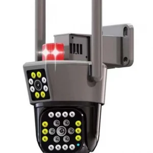 OKam O-KAM 6015 6MP Dual Lens WIFI PTZ 3.5 "Dual Screen Image, 15Pcs Leds Dual Light