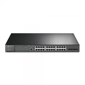 Omada Tp-Link TL-SG3428MP 24 Port 10-100-1000 Poe+ Switch 4 Port SFP L2 Çelik Kasa Rack Mount