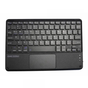 Onezero No:103 Black Bluetooth Touch PAD li Klavye Slim