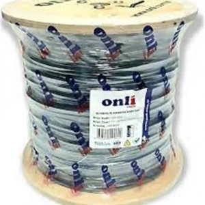Onli ON-5001 2+1 1x0,50 mini Coax 2x0,50mm 500 metre CCA Kamera Kablosu