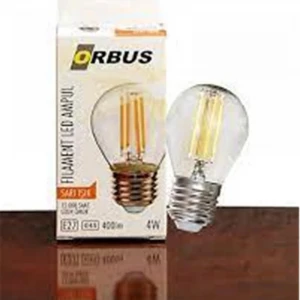 Orbus ORB-GC45 Mum 4W E27 Şeffaf Dekoratif Led Filament Ampul
