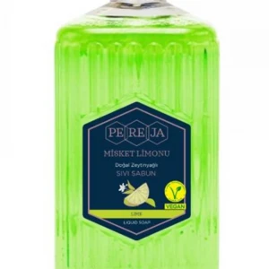 Pereja Misket Limonu Doğal Zeytinyağlı Sıvı Sabun 1500 ml