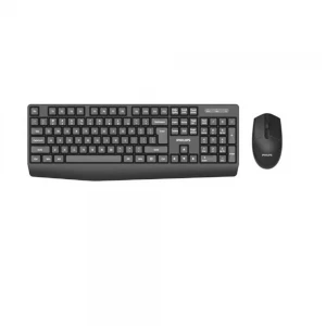 Philips SPT6337B Kablosuz Türkçe Q Klavye&Mouse Set Siyah