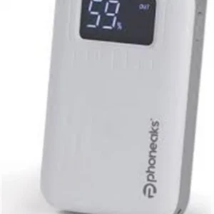 Phoneaks PA-LEDBESP10W LedFat 10.000mAh Beyaz Powerbank 