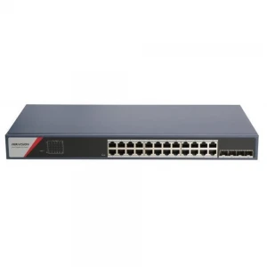 Hikvision DS-3E1528-SI-24T4F 28 Port Gigabit 24 RJ45 4 SFP PoE’siz Switch