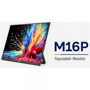 Ttec M16P 16" FHD Taşınabilir Led Monitör