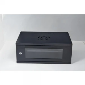 Racksan SE-6407S 7U Duvar Tipi Kabinet (350-530-400) Raf+Fan+Priz
